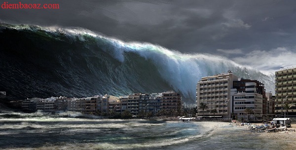 Nằm mơ thấy sóng thần là điềm gì, đánh đề con gì?