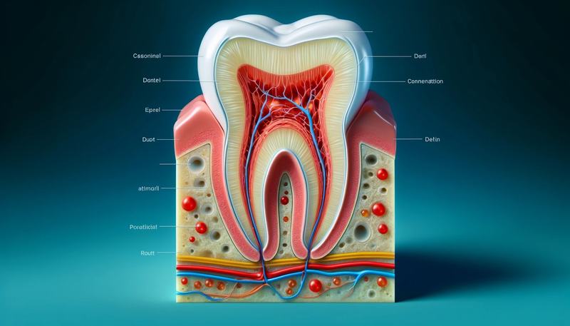 Cấu tạo của răng: Từ men răng đến tủy răng